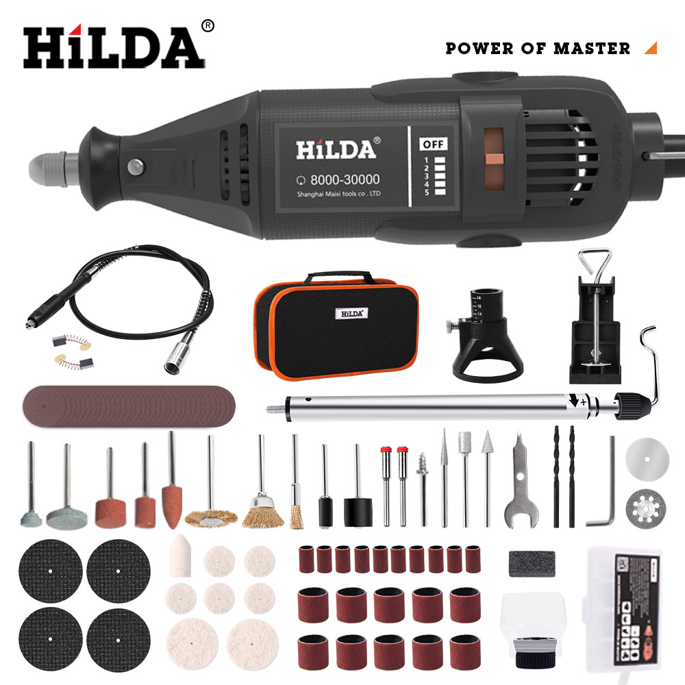 HILDA Electric Drill Grinder Engraver Pen Grinder Mini Drill Electric