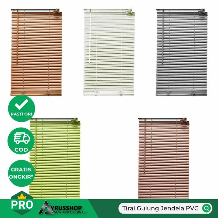 Tirai Gulung Jendela PVC/Venetian Blinds/Krey Jendela/Best Quality