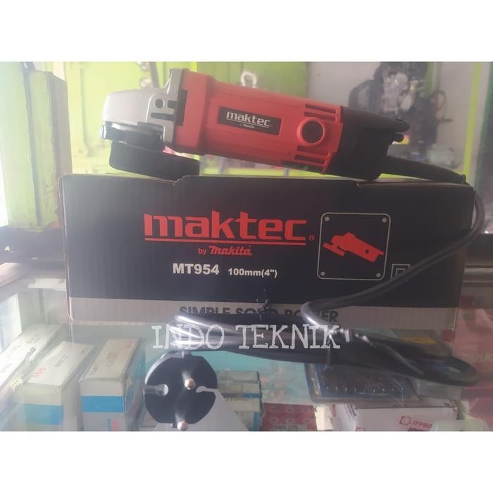 Mesin Gerinda Tangan 4" Maktec Mt 954