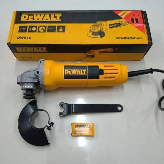 Mesin Gerinda Tangan 4" Dw810 Dewalt / Gerinda Tangan 4 Inch Dw 810