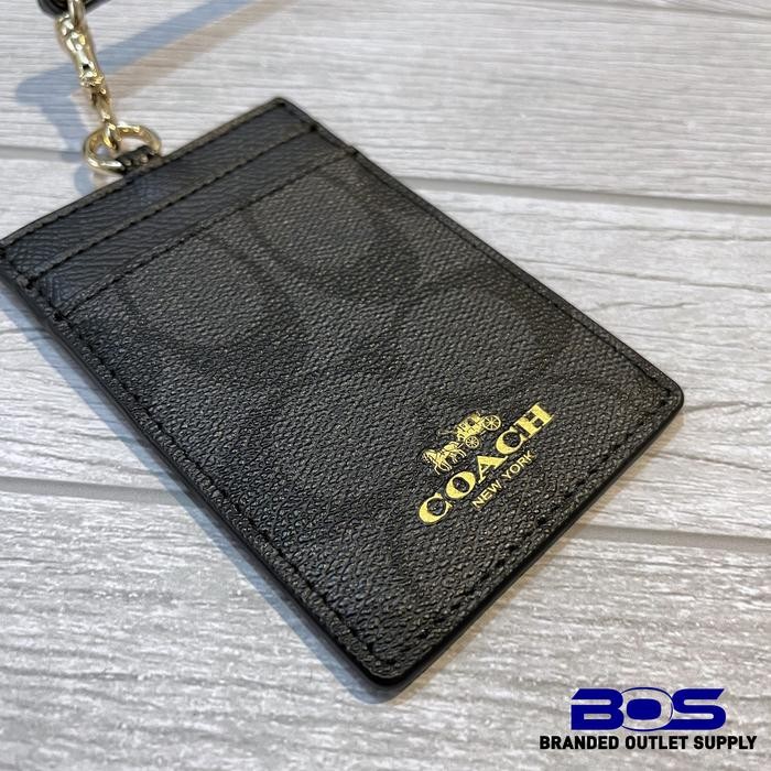 

[Deli Atk] Id Lanyard 65573 Signature Canvas Black Charcoal