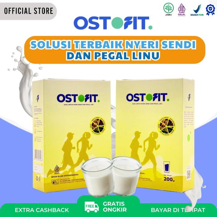 

Barbara.storee PAKET 2 BOX Susu Ostofit kesehatan Untuk Nyeri Sendi dan Pegal Linu