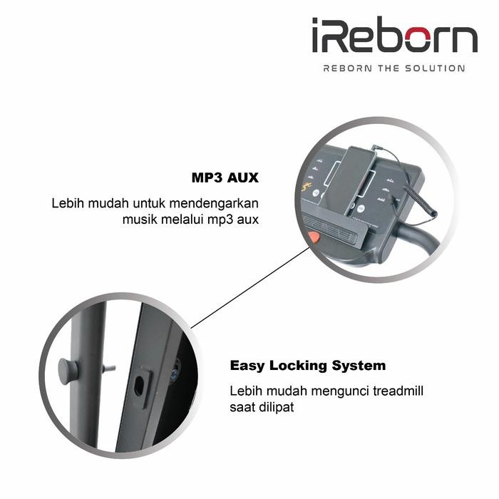 Treadmill Elektrik Venio Ireborn(Original)Treadmil-Treadmill-Tredmill