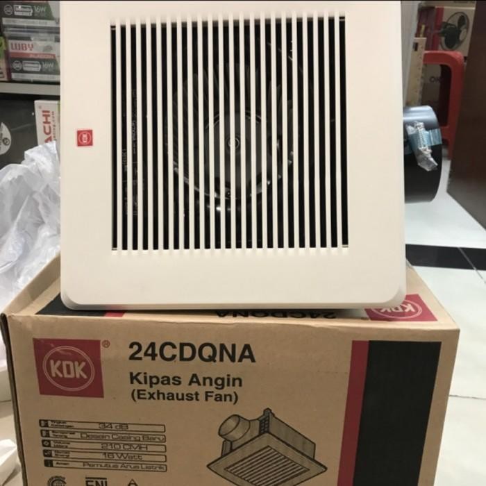 EXHAUST FAN KDK 24CDQNA 24CDQN / EXHAUST FAN CEROBONG KDK 10 INCH