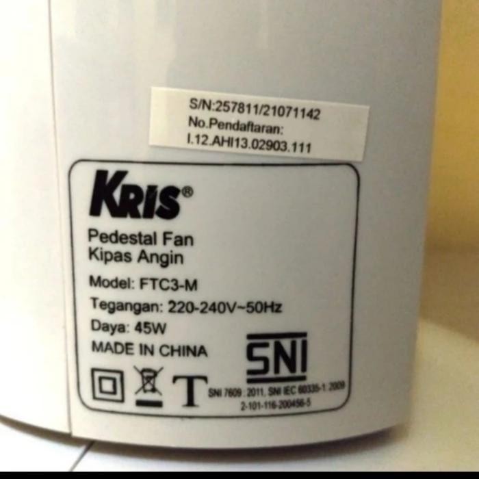 KRISBOW KIPAS ANGIN LANTAI TOWER FAN / KRIS KIPAS ANGIN LANTAI FTC3-M