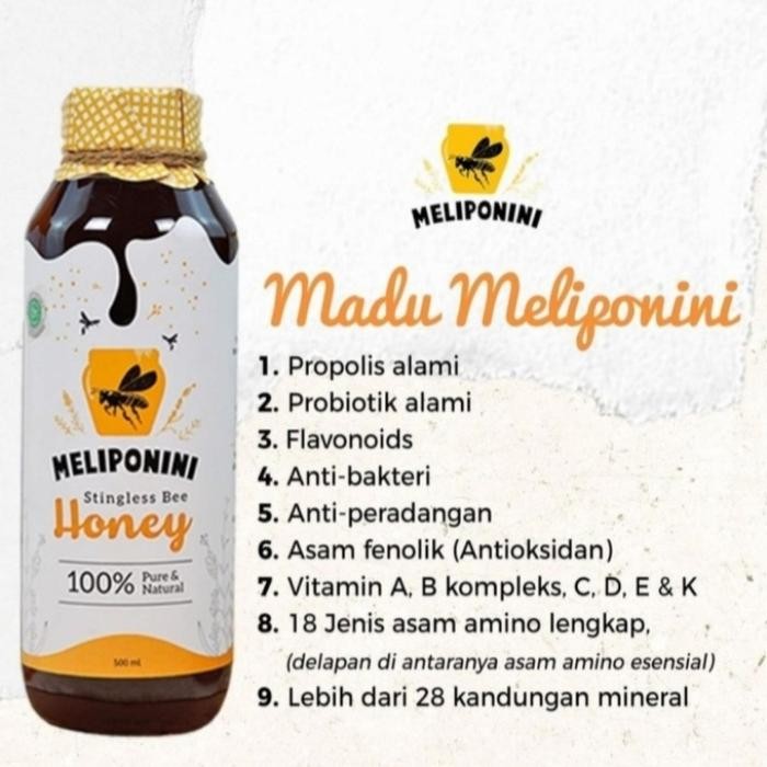

Madu Meliponini 250ml 500ml - MELIPONINI Honey