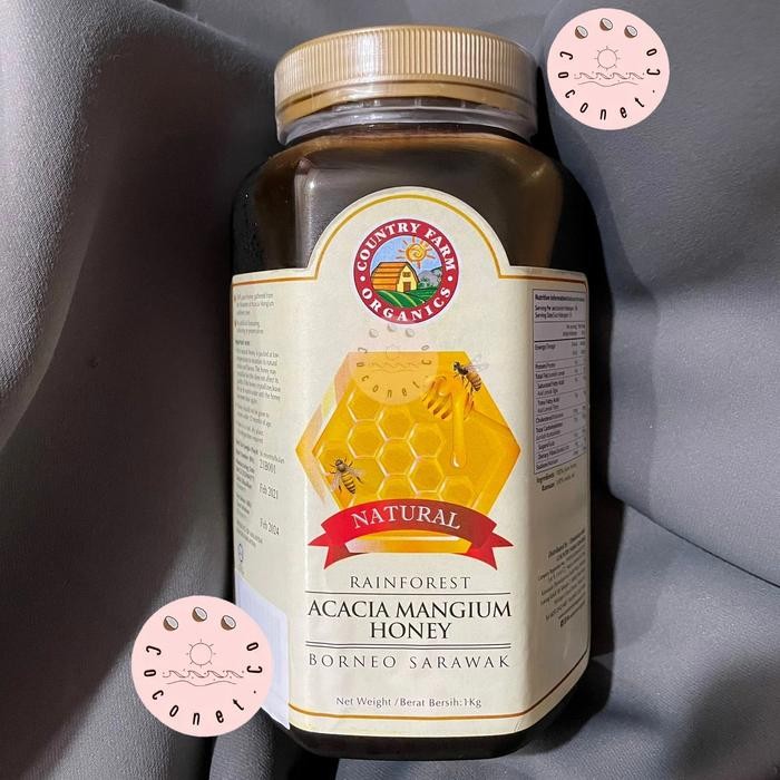 

Country Farm Rainforest Acacia Mangium Honey - Natural - 1kg