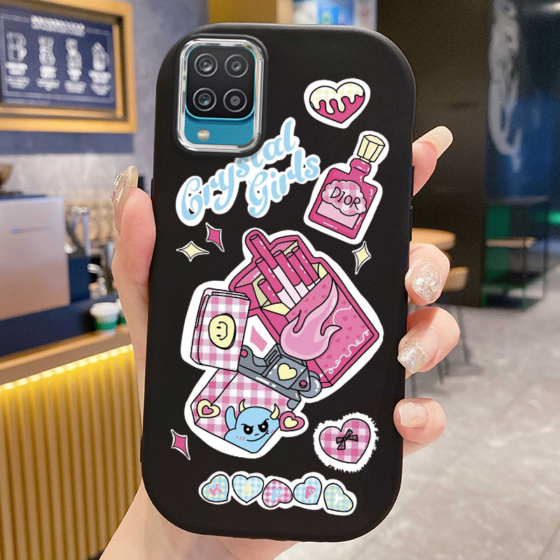 Casing Hp Untuk Samsung Galaxy A12 4G A12 5G F12 M12 A13 Case Softcase pelindung Cesing silikon Kesi