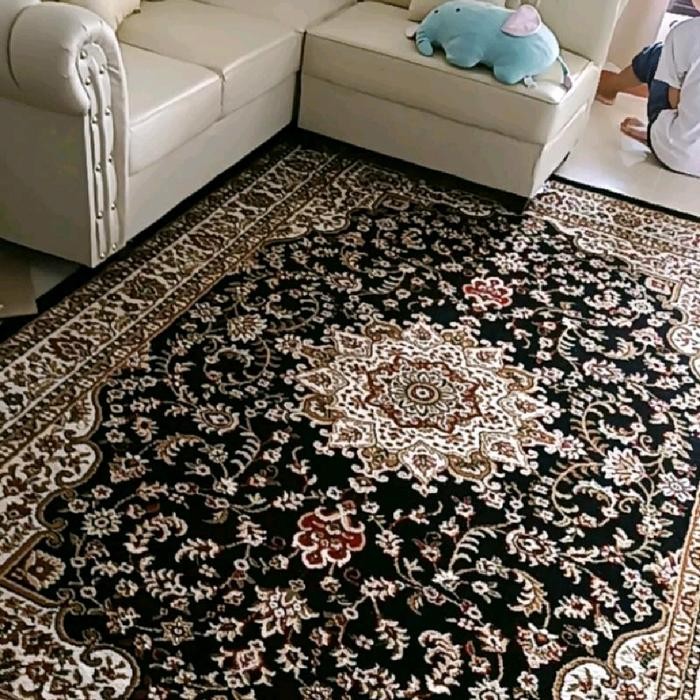 Karpet Shiraz Permadani Mewah Semi Turki Jumbo Karpet 210 X 310