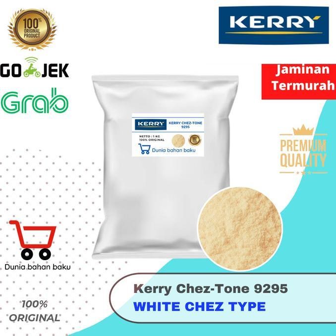 

keju bubuk kerry cheztone 9295 premium white cheese powder 500 g / 1 kg 100% asli repack alufoil exp