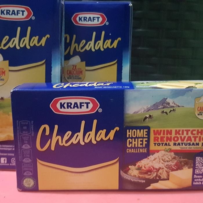 

kraft cheddar 150g (exp agustus 2025) paket3