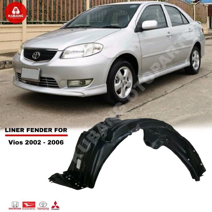 Liner Fender Vios 2002 - 2006 Vios Gen 1