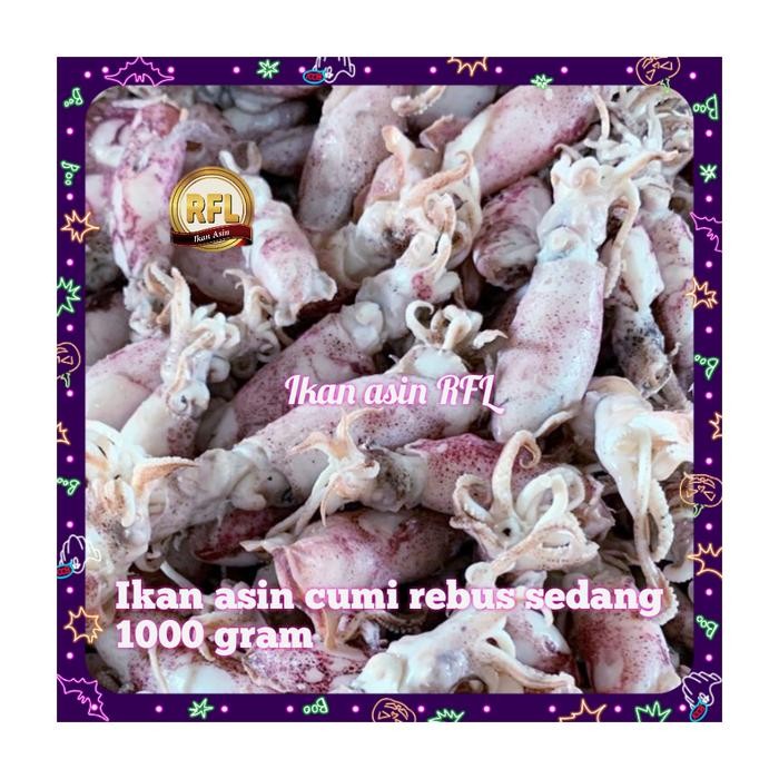 

SALE !!! IKAN ASIN CUMI REBUS SEDANG 1000 GRAM READYY