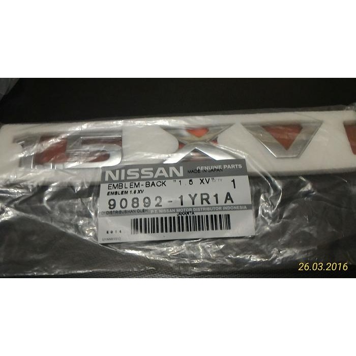 Emblem Bagasi Livina New ( 1.5 Xv )