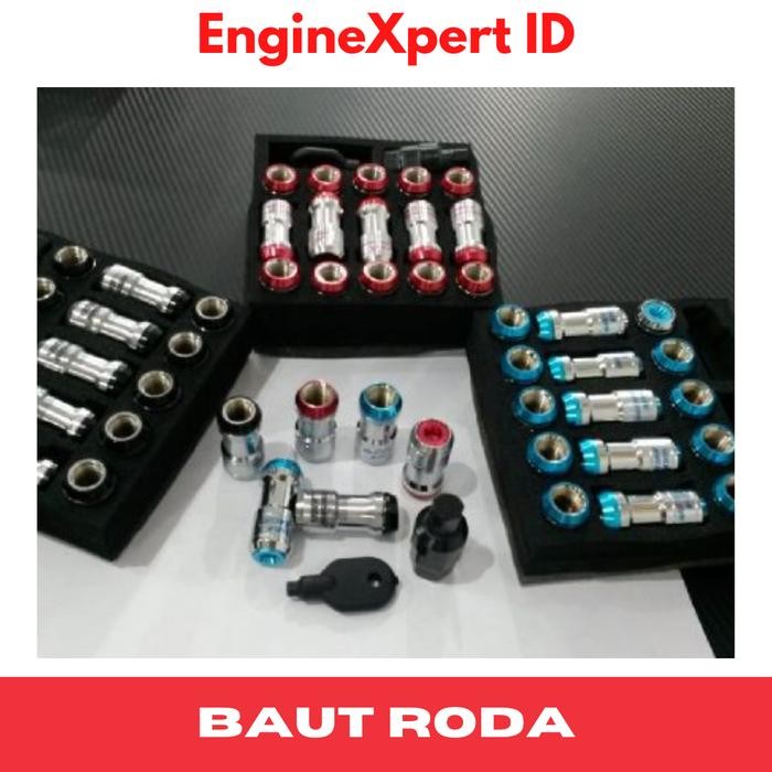 Baut Roda Racing Nut Volk Rays Formula 1.5mm