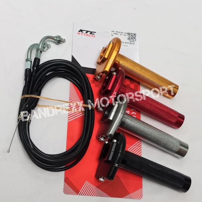 Gas Spontan Ktc-Kytaco At-02 R15-R25-Mt25-Ninja 250-Gsx-Satria Fu-Cbr