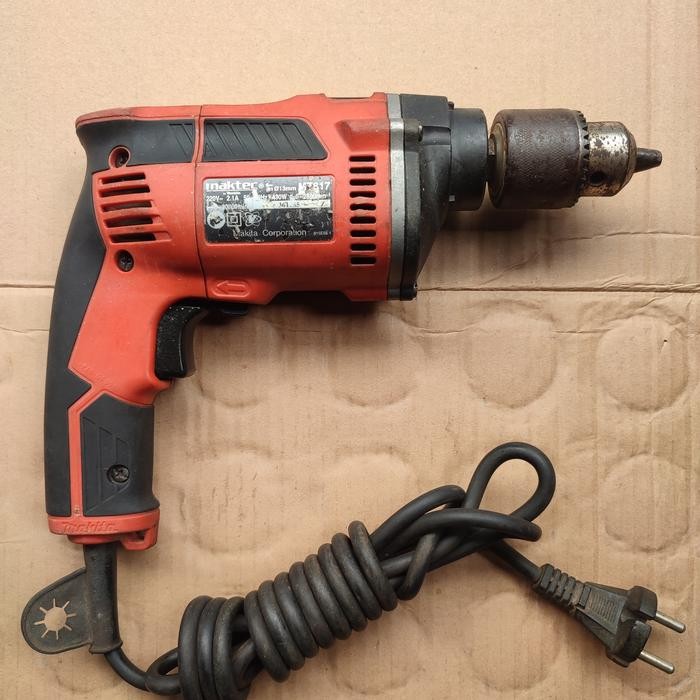 Mesin bor Maktec MT817 Bor tangan 13mm Second