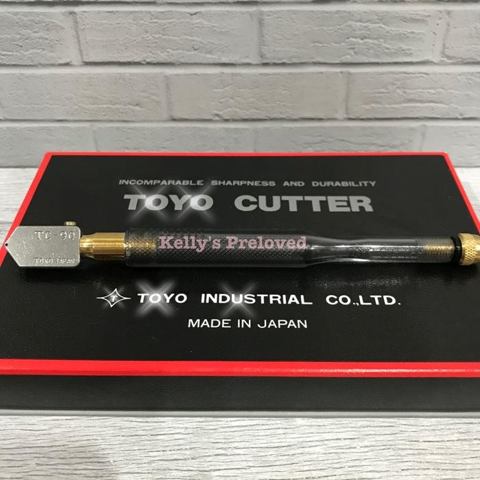 

TOYO GLASS CUTTER TC 90 - PISAU POTONG KACA MADE IN JAPAN