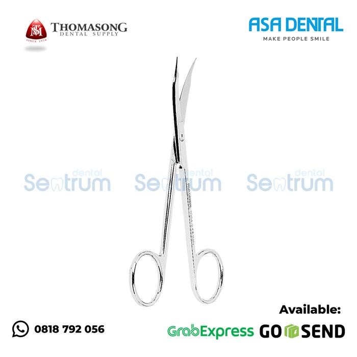 

ASA - 0304-2 GUM SCISSORS / GUNTING