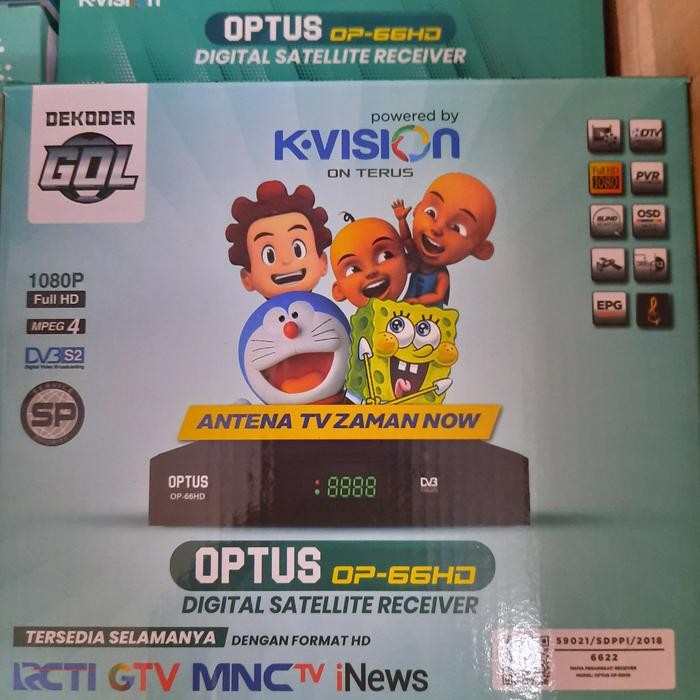 Termurah Digital Parabola Optus hd66 new promo