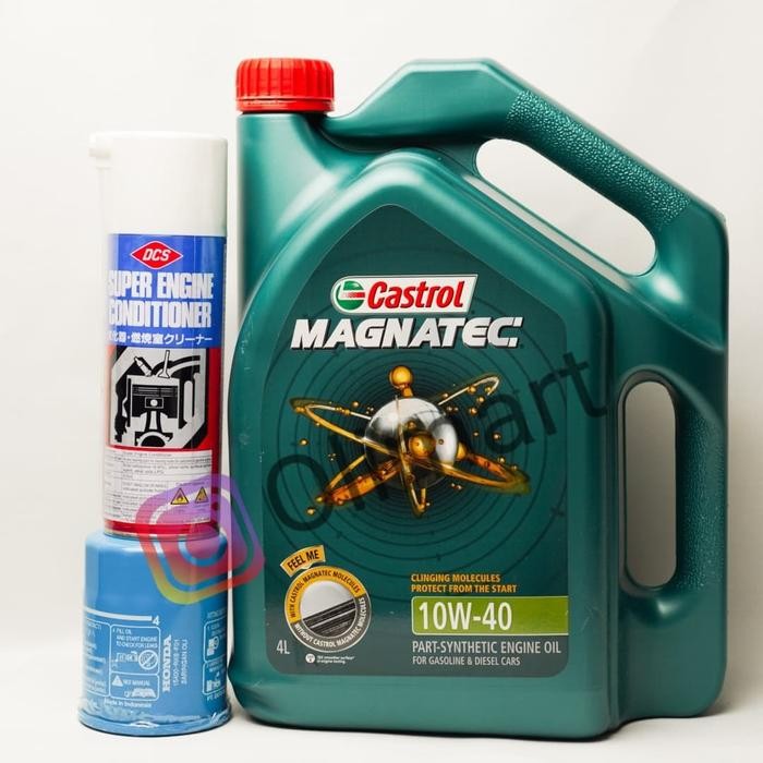 Oli Castrol Magnatec/Oli Castrol/Oli Filter Honda