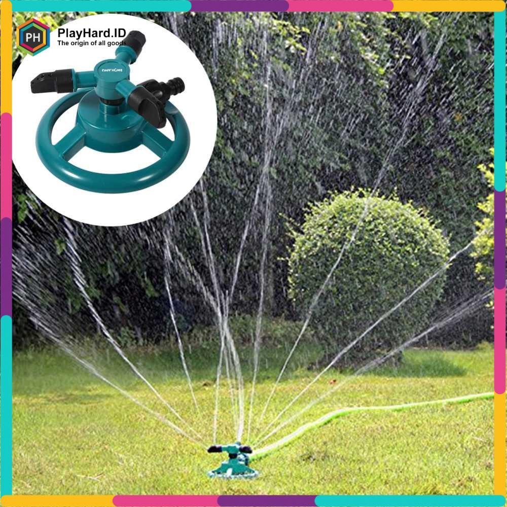 Penyiram Tanaman Otomatis - Putar 360° 3 Sprinkler