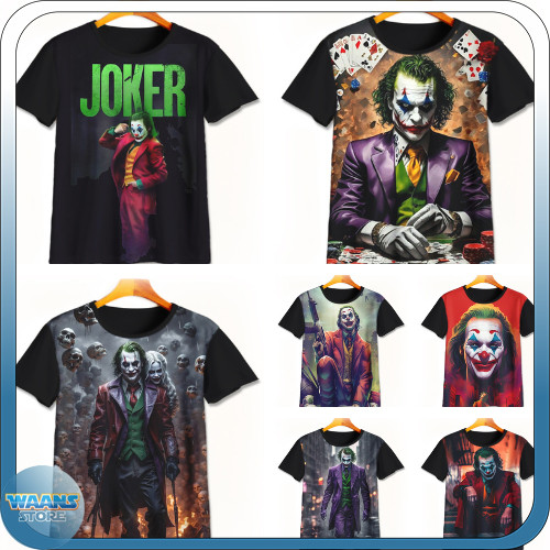 Kaos Anak Joker  3D Kaos Joker 3D