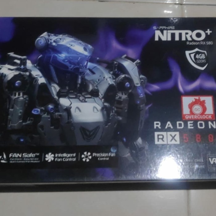 (Expert) Sapphire Rx580 4gb rx 580 4gb nitro