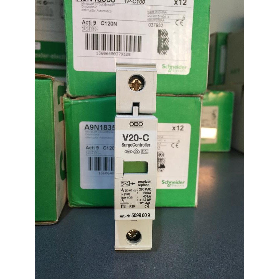 Surge Arester Obo V20 1P 280V Ac