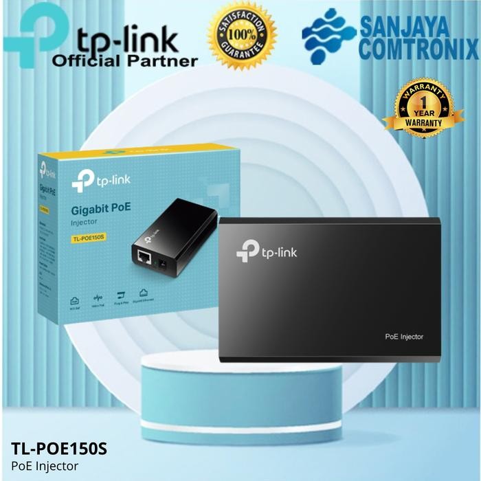 Diskon Tp-Link Tl-Poe150S Poe Injector Poe Adaptor Gigabit