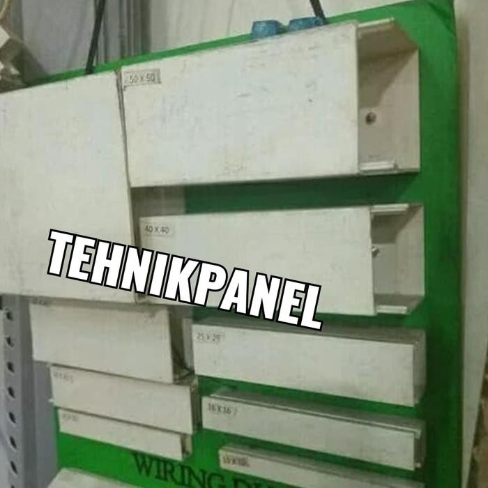 Kabel Duct 100X50Mm/Duct Putih Pvc/10X5Cm Per Batang