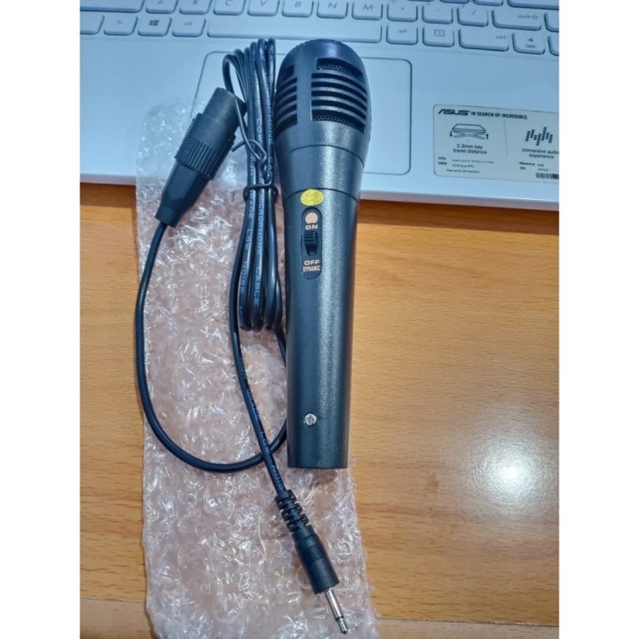 [Expert] Mic Karaoke Kabel Colokan Besar / Colokan Kecil - Untuk