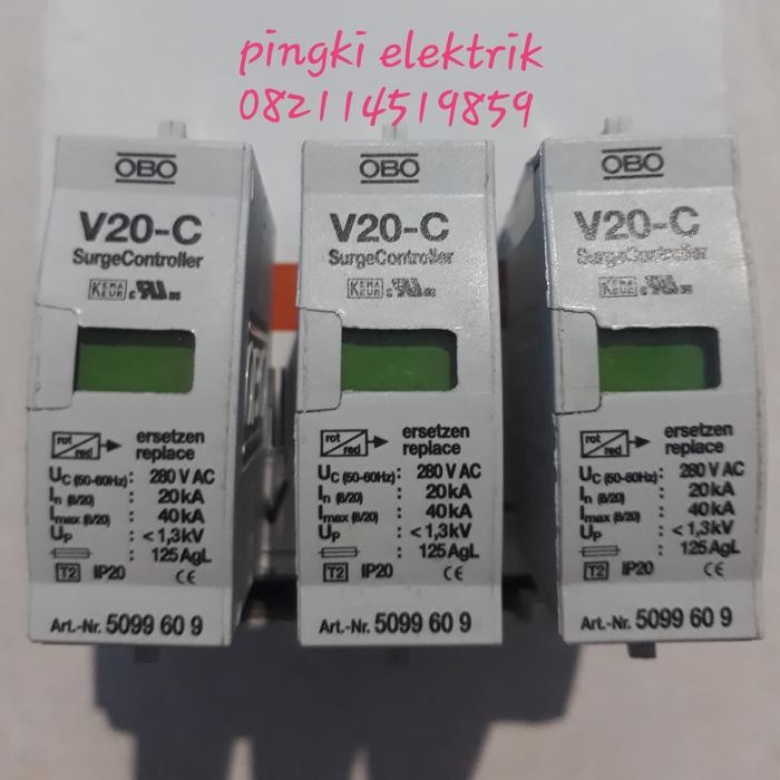 MODUL ARESTER OBO V20-C 280V AC