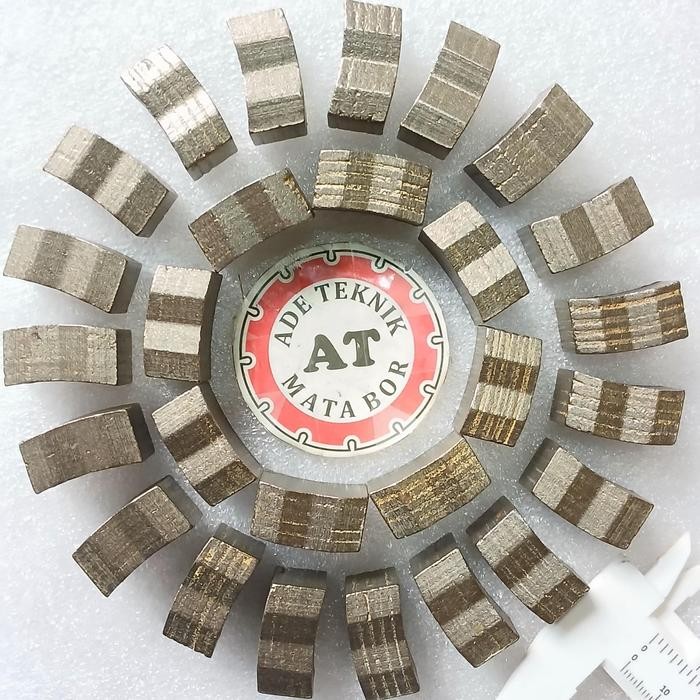PREMIUM Segment diamond.segment coring. mata gergaji batu alam 12 mm