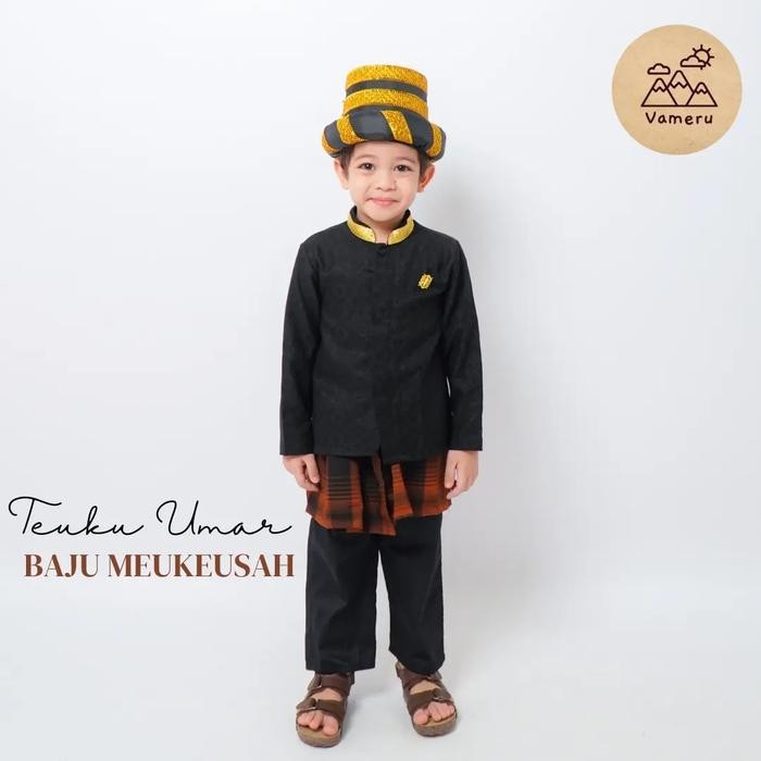 PREMIUM BAJU TEUKU UMAR ANAK ACEH PAHLAWAN KOSTUM ADAT