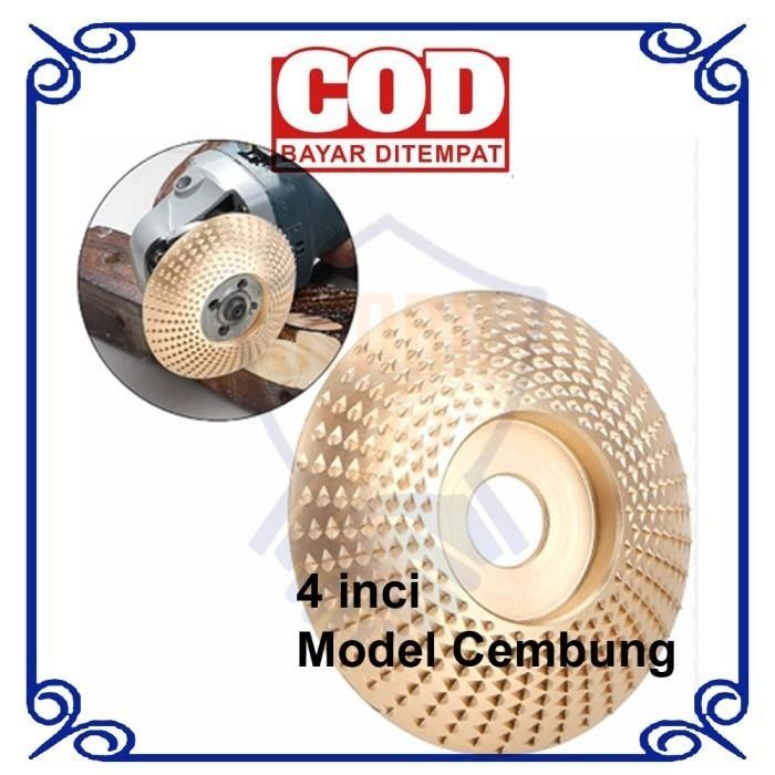 PREMIUM Alat Parut Kelapa Mata Gerinda Ukir Serut Kelapa Gergaji Cembung