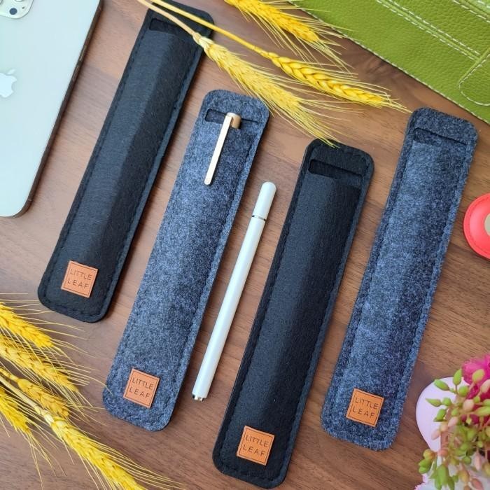 

Tempat Pen Sarung Pencil Pensil Pena ylus Case Sleeve Wool Felt