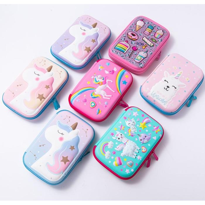 

Tempat Kotak Alat Pensil Anak Karaer 3D Kotak Besar Waterproof BCS15