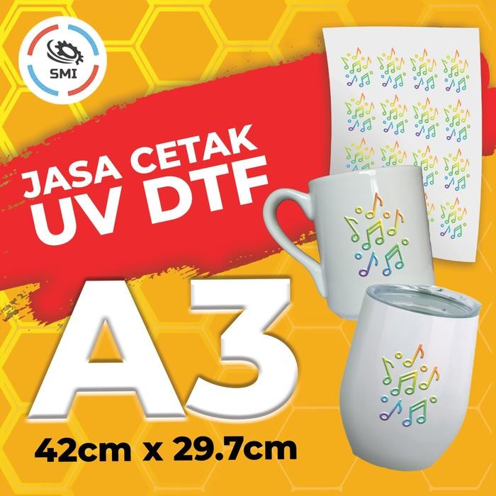 

CETAK ICKER TIMBUL UV DTF CUOM PREMIUM LOOK