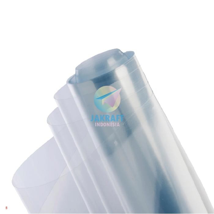 

1 Roll Sampul Buku Plaik Mika Roll PVC Tebal SQUEEZY Pendek 34.5 Cm x 5 Meter / Panjang 45 Cm x 5