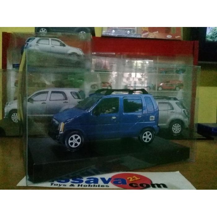 Diecast Miniatur Karimun Kotak Wagon GX skala 1/24 ( pappercraft)