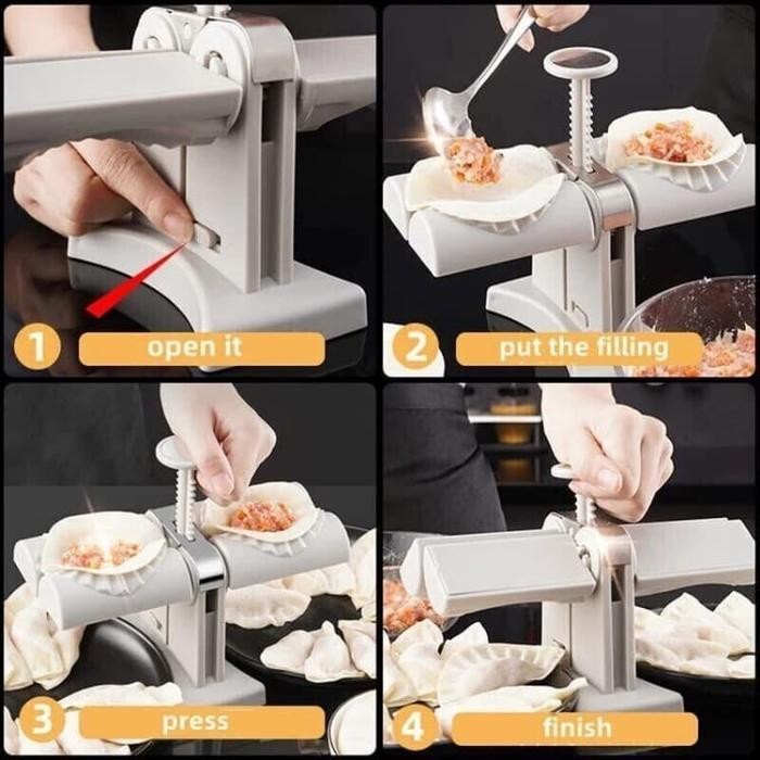 

Alat Cetak Dumpling Pastel Pangsit Gyoza Automatic Dumpling Maker Gratis Ongkir