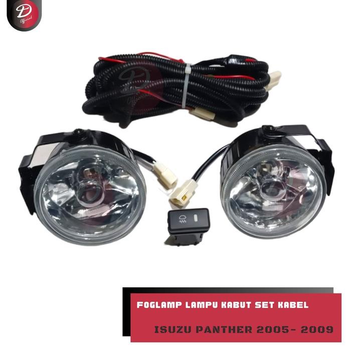 Foglamp Lampu Kabut Isuzu Panther 2005 2006 2007 2008 2009 Set Kabel