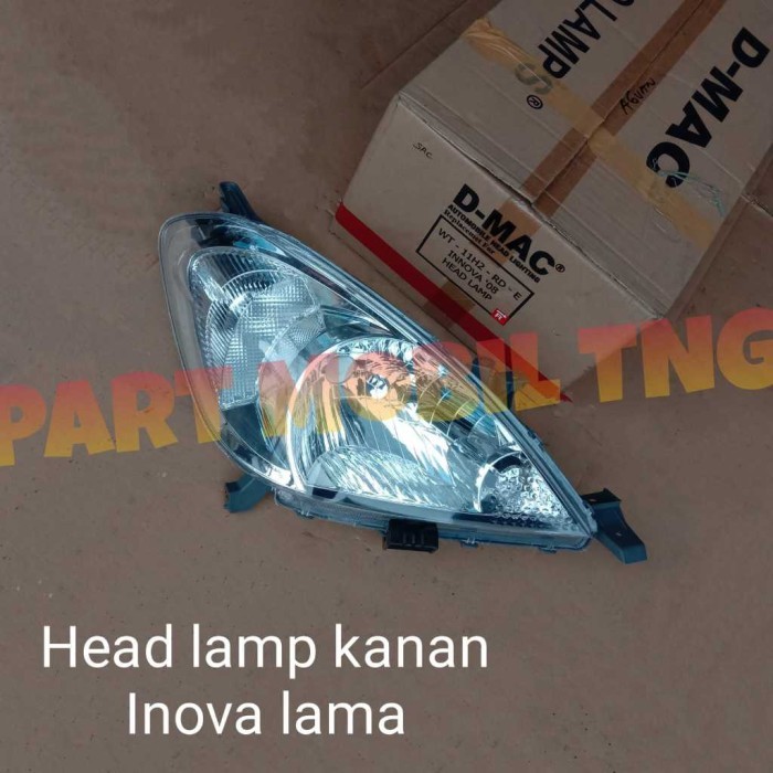 Head Lamp Lampu Depan Toyota Innova Inova Old Bensin 2005 Rh/Lh