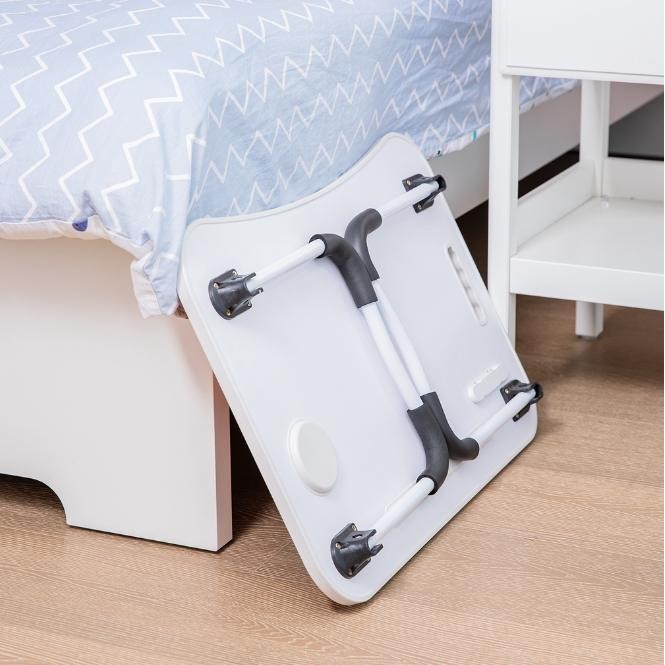 [Speeds Living] Vusign Folding Table Meja Belajar Laptop Lipat Warna-Warni Dengan Usb Port Bonus