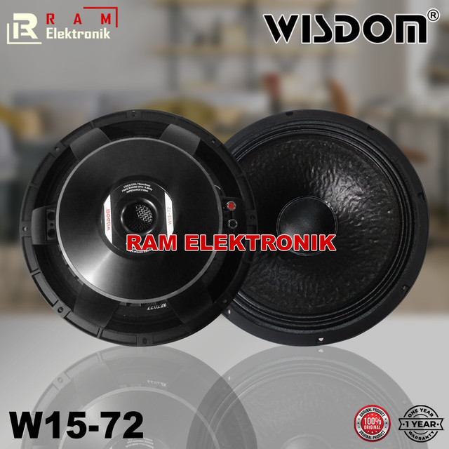 Komponen Speaker 15 In Wisdom W15-72 / W1572 / W 15 72
