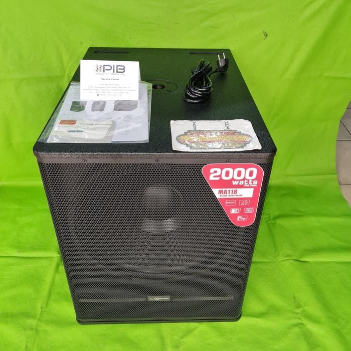 Audiocenter Ma118 18-In Subwoofer Audiocenter Aktif Ma-118