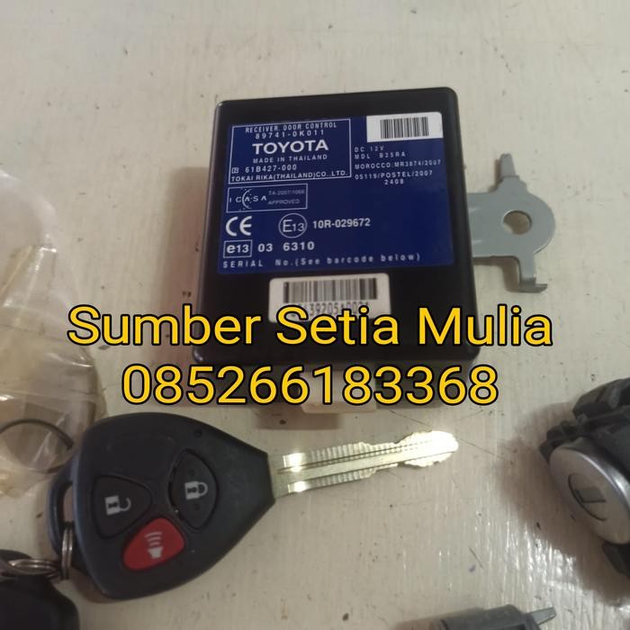 KUNCI KONTAK SET KUNCI SET TOYOTA INNOVA FORTUNER TH 2004-2015 ORI