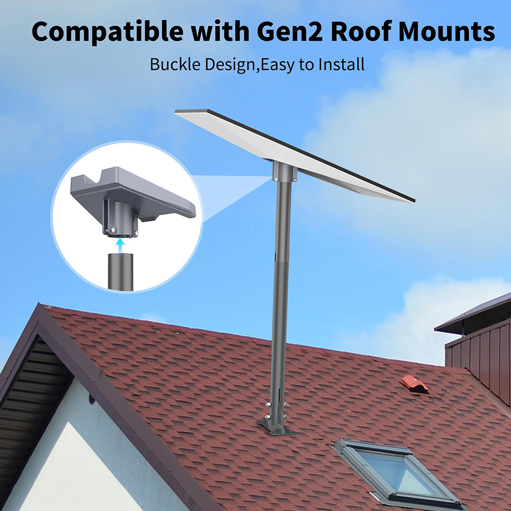 Gen 3 Starlink Pipe Adapter, Pole Mount Adapter Mounting Kit, for Starlink Gen 3 Dish, V3 Roof Mount