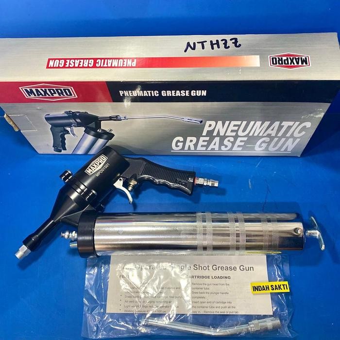 AIR GREASE GUN MAXPRO PISPOT GEMUK ANGIN PNEUMATIC GREASE GUN